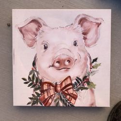 Piggy Frame Art