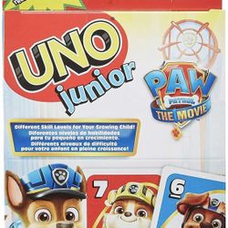 Mattel Nickelodeon Paw Patrol The Movie Uno Junior New In Hand