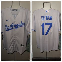 Grey Shohei Ohtani Dodgers Replica Jersey