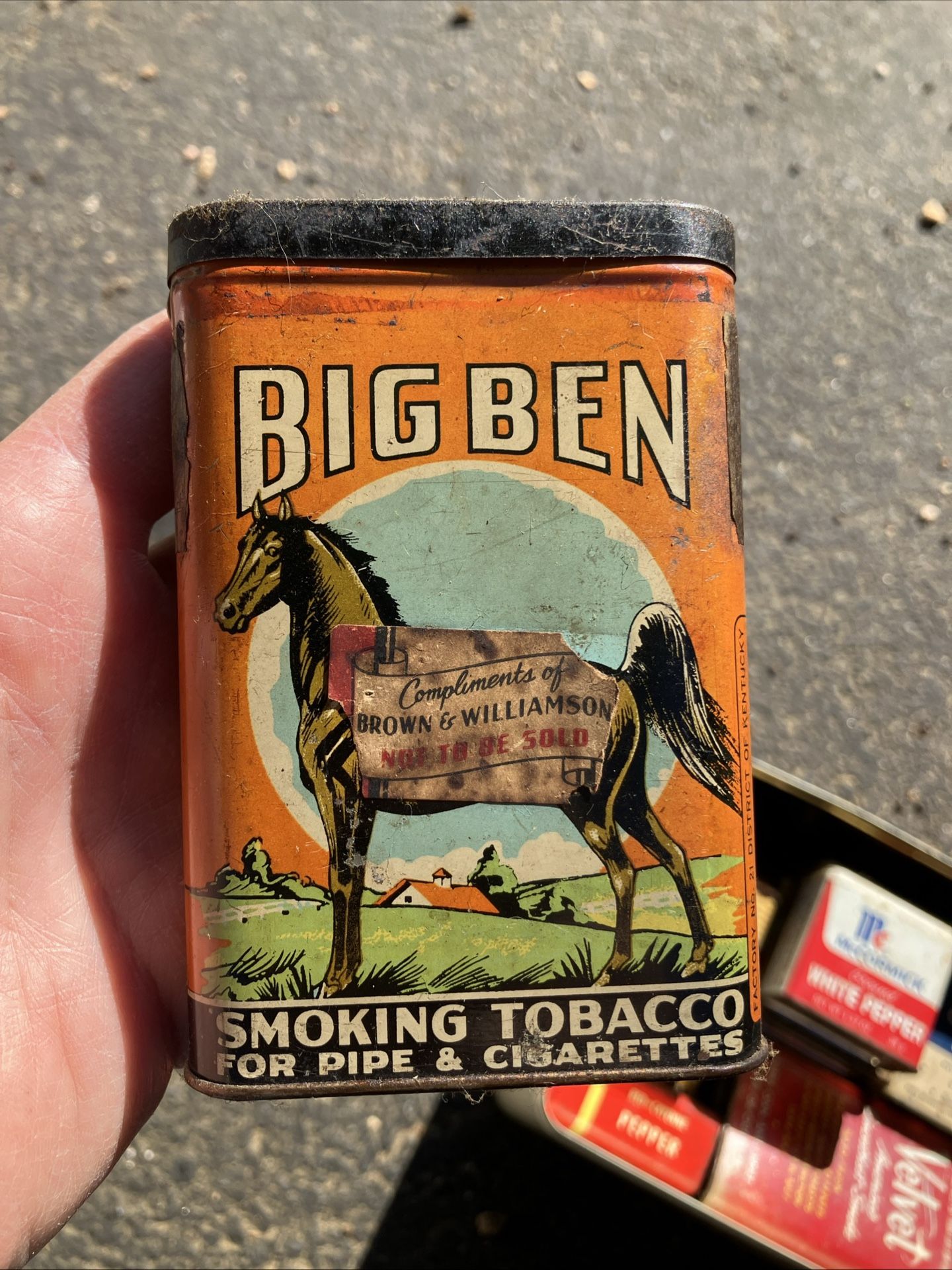 Big Ben Tin Horse