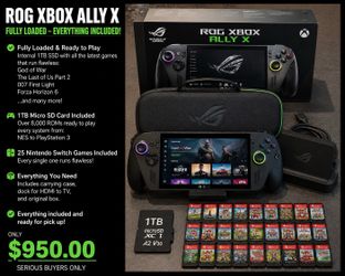 ROG Xbox Ally X – FULLY LOADED GAMING BUNDLE