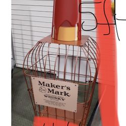 Large Marker’s Mark Metal Display Bottle