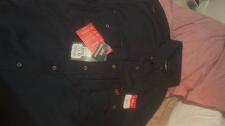 Brand new men's flame resistant Ariat button down shirt size M