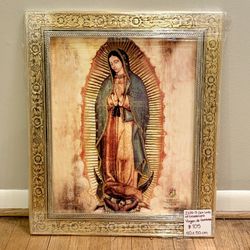 Cuadro Virgen de Guadalupe (Our Lady Guadalupe) 40x50cm