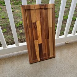 Charcuterie Board Out Of Exotic Wood
