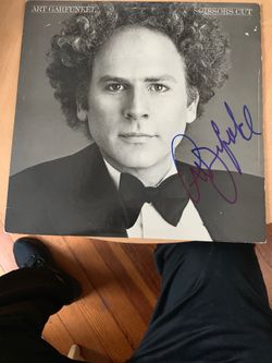 Signed Art Garfunkel Scissors Cut Album Jsa