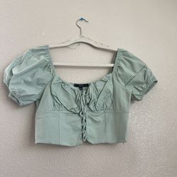 Green Blouse 
