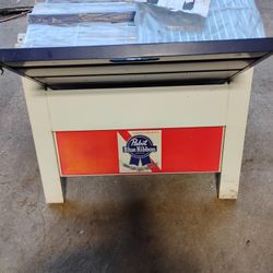 BBQ Pabst Blue Ribbon Charcoal. New! 