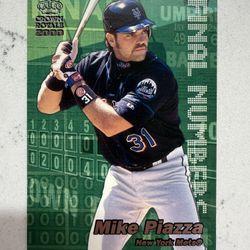 2000 Crown Royale Final Numbers #16 Mike Piazza Mets