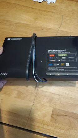 Sony blueray player