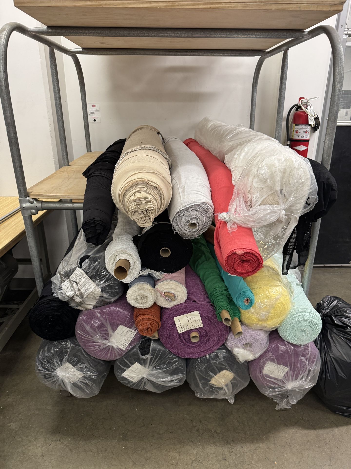 Industrial rack for multiple purposes