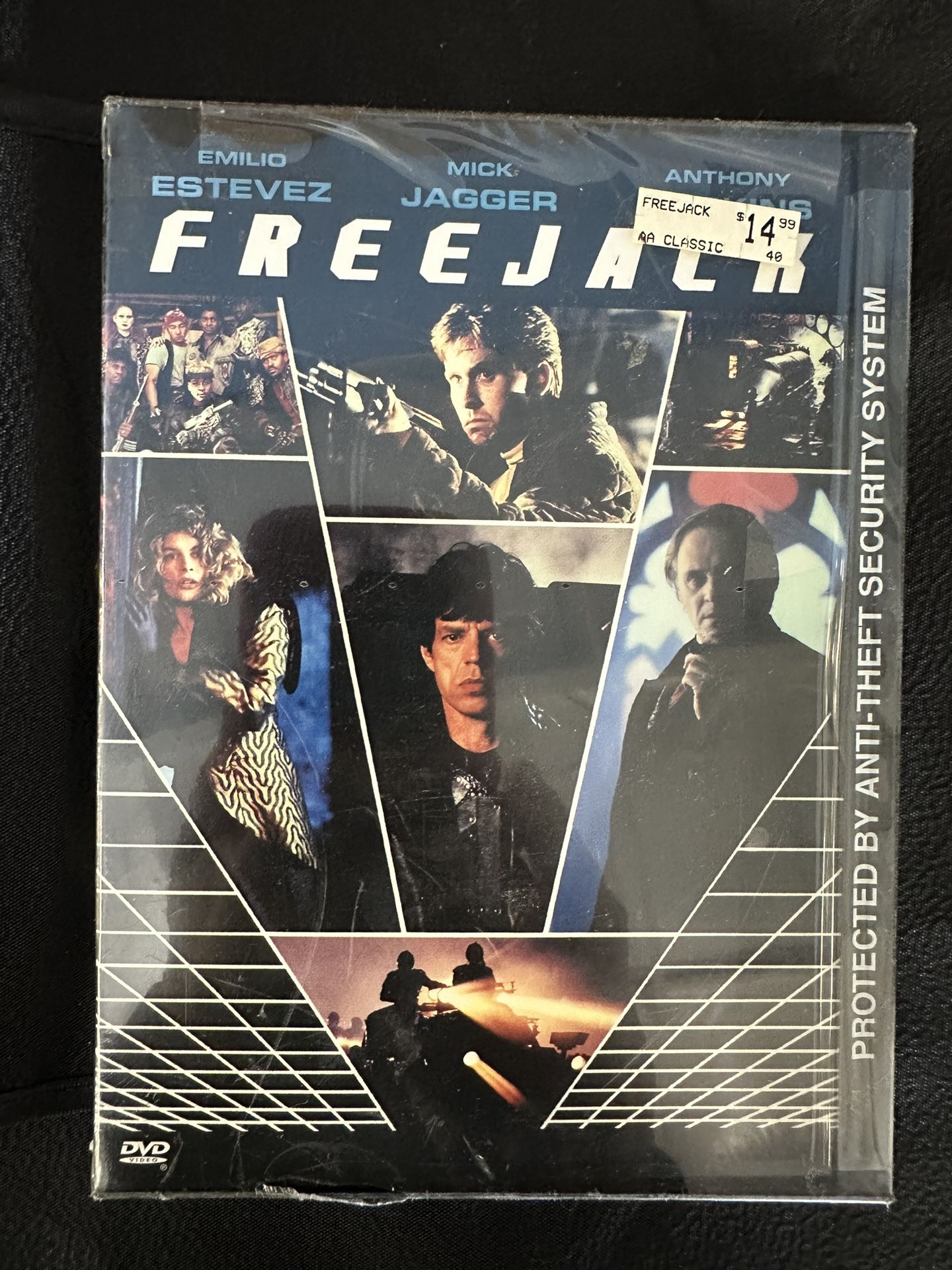 Freejack (DVD, 1992, 2000) FACTORY SEALED Snapcase Mick Jagger Anthony Hopkins