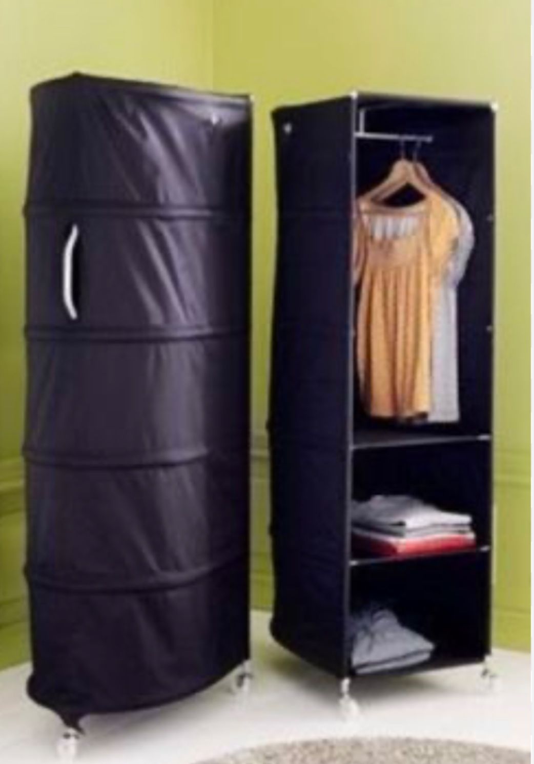 IKEA PS Wardrobe Storage Shelves for Closet etc. with Long Zip Up Bag for Traveling