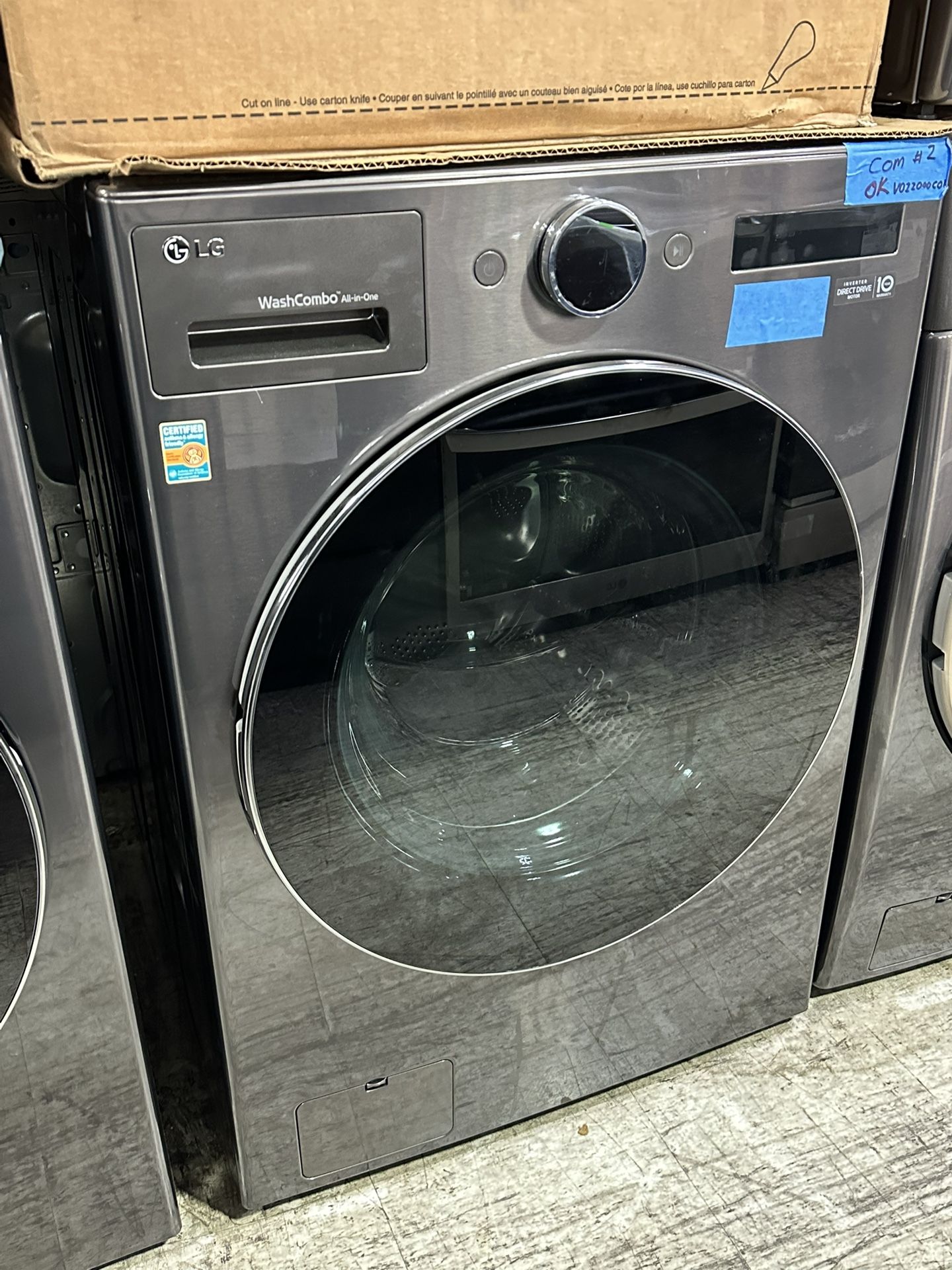 LG 5.0 Smart Front Loader All In One Washer And Dryer Combo