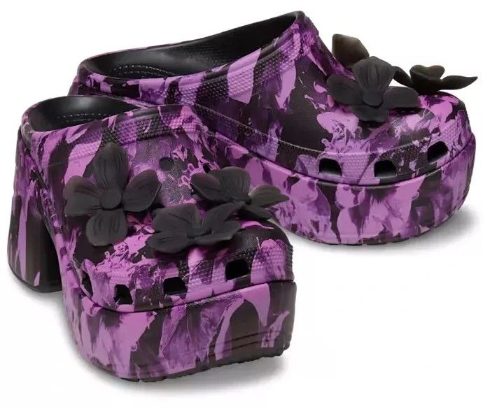 CROCS SIREN HYPER FLORAL - W 8