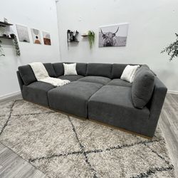 Henredon Sectional Couch Modular - Free Delivery 