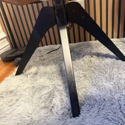 2 Chairs - Mid Century Modern Faux Leather Swivel 