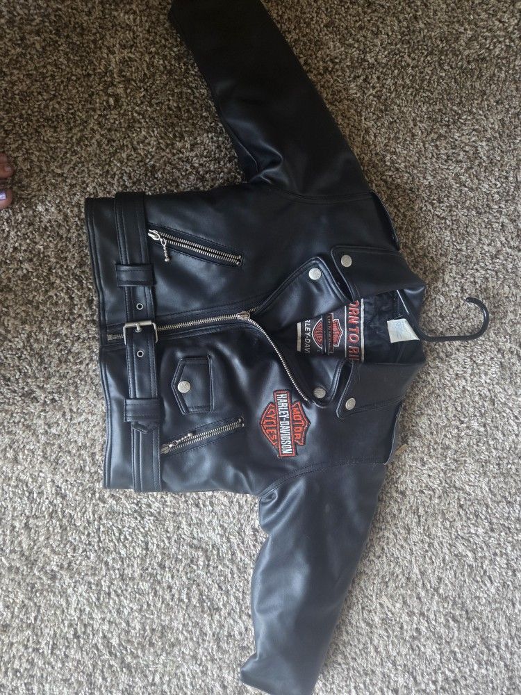 Harley Davidson Leather Jacket 4t
