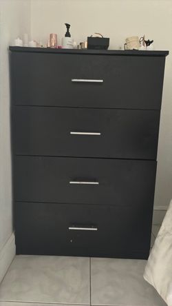 Black dresser