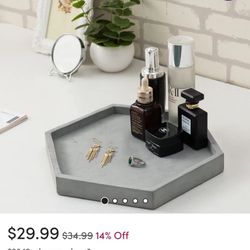 Brand New Decorative Stone Tray (Heavy Duty - 5lbs)