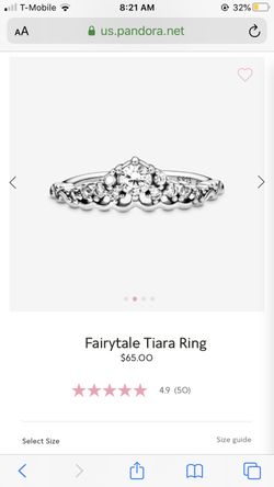 Pandora Tiara ring