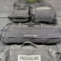 Rogue Fitness GoRuck Rucking Workout Gear Weight Vest Sand Bags