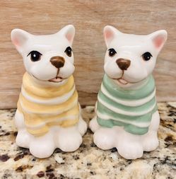Frenchie French Bulldog Salt & Pepper Shakers