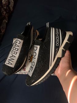 Dolce Gabbana black all diamond