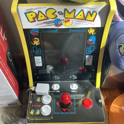 Preowned Works Great Pac-man Arcade One Up Counter-cade