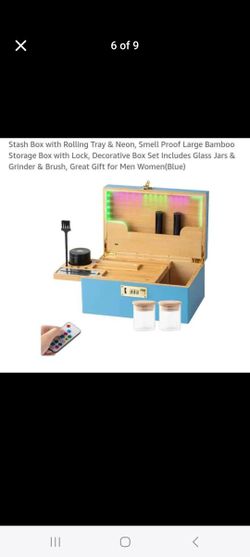 Stash/storage Box With Led Lights $30