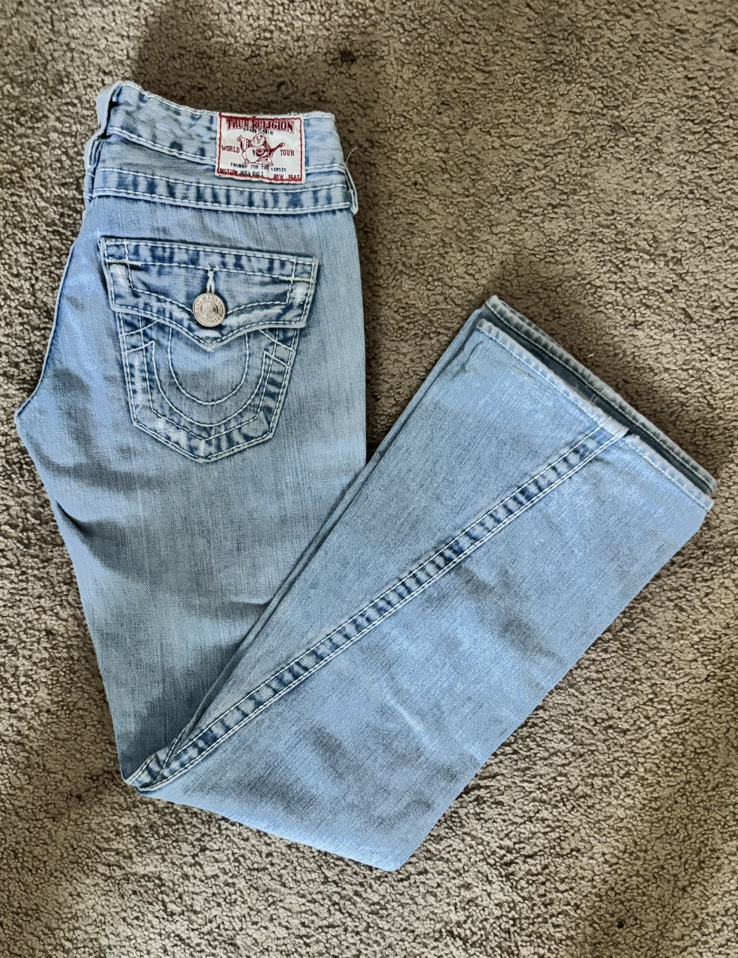 LOW RISE TRUE RELIGION JEANS