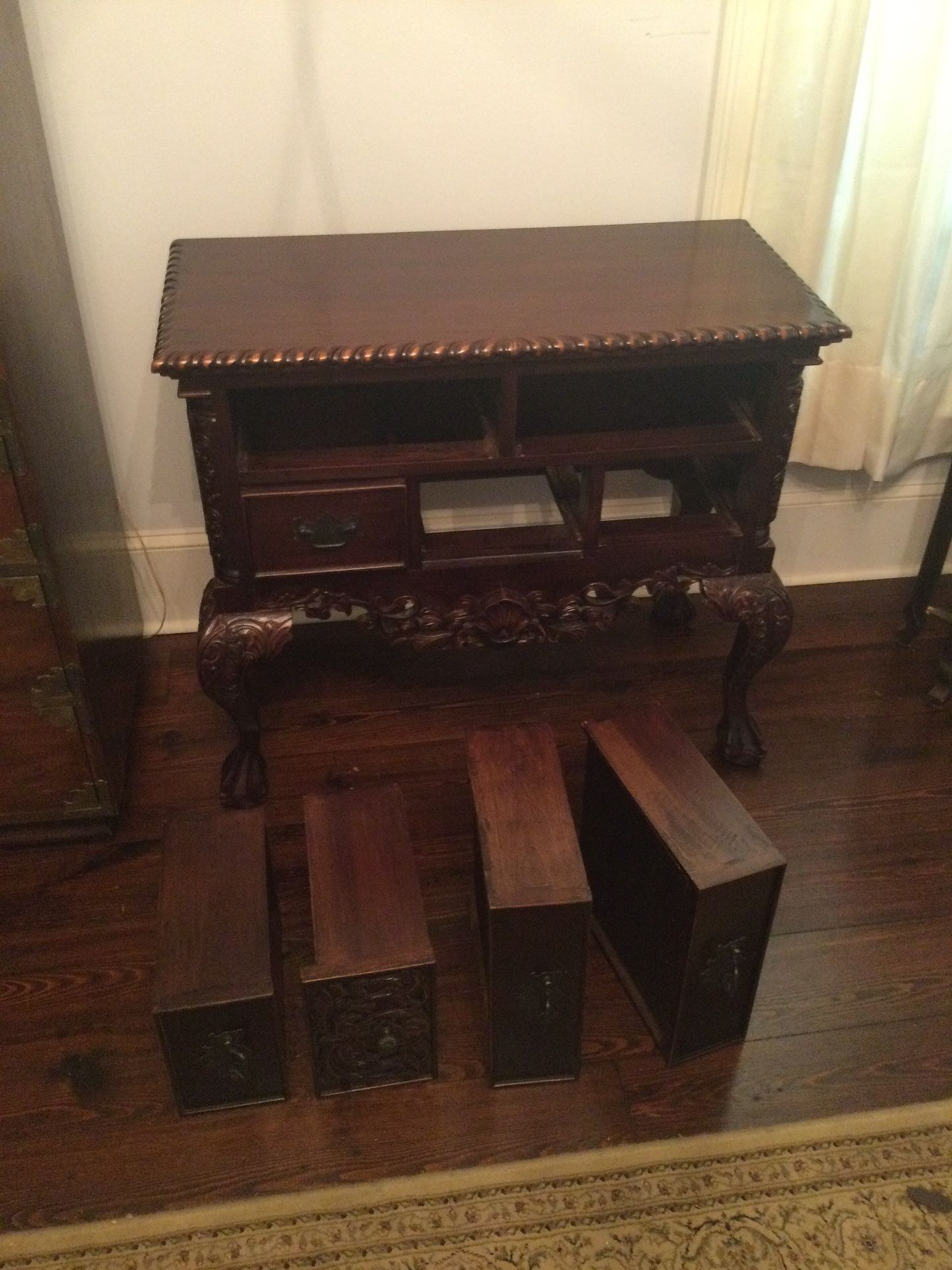 Nice Antique Wooden Furniture Drawers And Cabinets