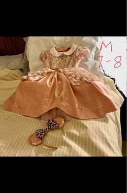 Disney Minnie Mouse Dress and ears