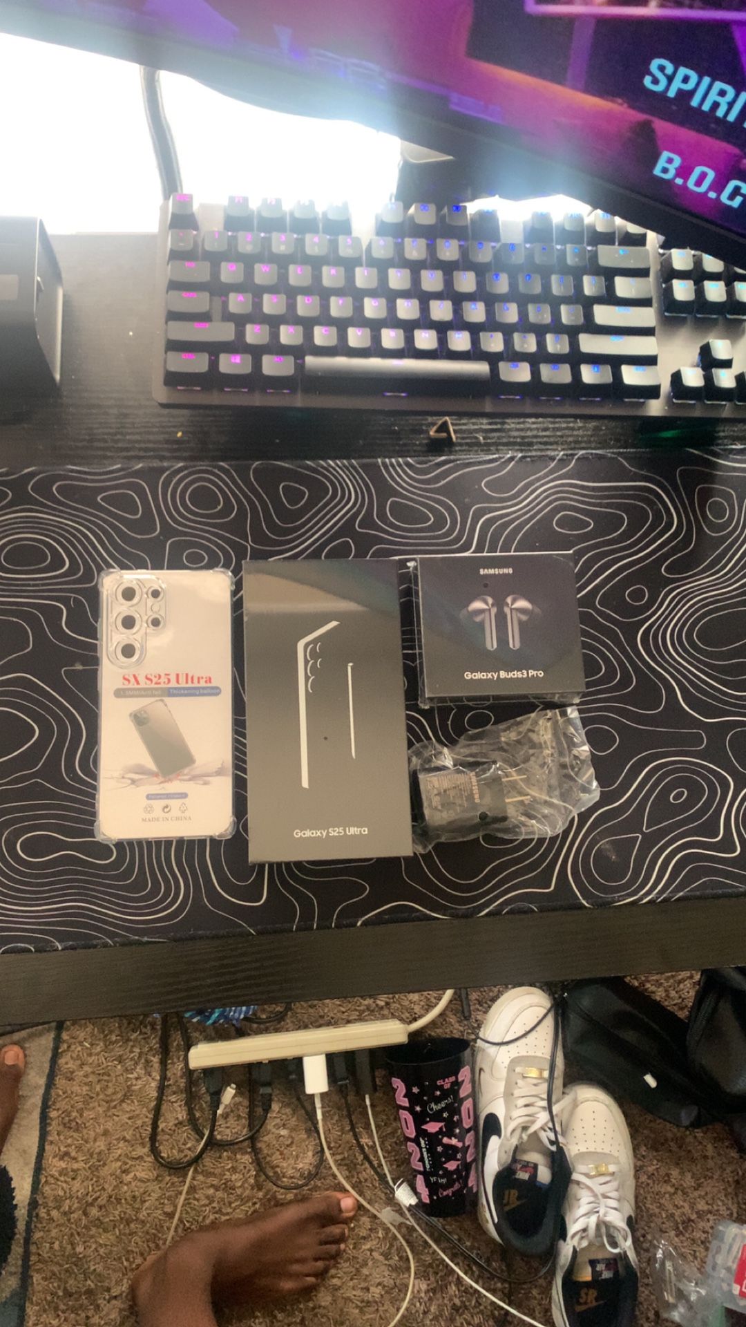 Samsung Galaxy S25 Ultra Blue 128 GB With Galaxy Buds Pro