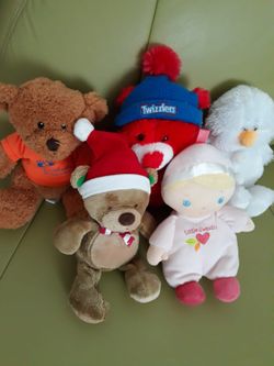 5 baby mascots