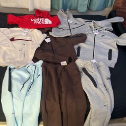 Brand new nike techs and nike hoodies with tags
