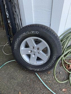 Spare Weel & Tire for 2017 Jeep Wrangler