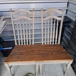 Vintage Double Chair Bench