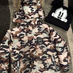 5t Boys Winter Coat And Hat 