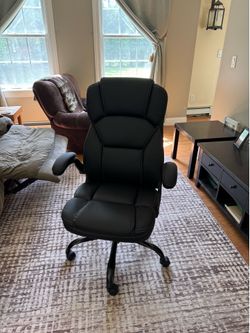 Primy Big & Tall Executive Office Chair – Reclining w/ Lumbar Support