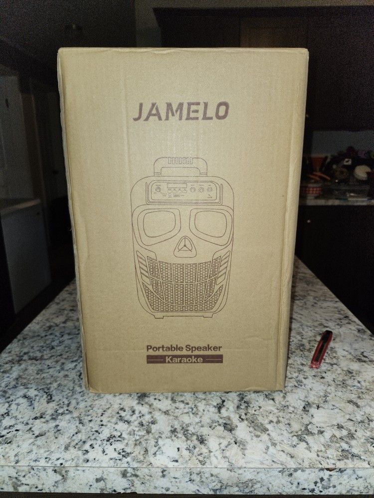 Jamelo Portable Speaker/Karaoke 2 Mics