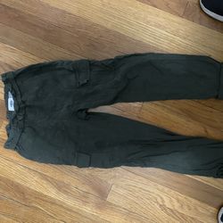 Girls Cargo Pants Olive Green 5t