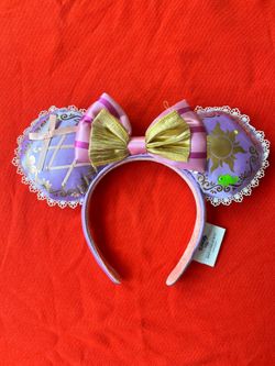 Disney Tangled Rapunzel Minnie Mouse Ears Headband