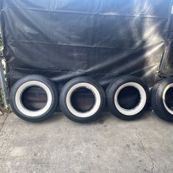 Coker Classic radial whitewall tires