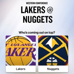 LAKERS VS NUGGETS