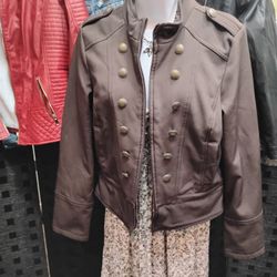 Brown Bomber Jacket 