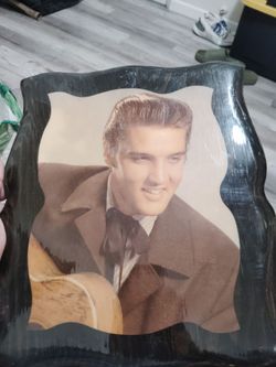 Elvis Presley Vintage Portrait Plaque