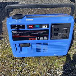 Yamaha EF600 600 Watt Mini Suitcase Generator 