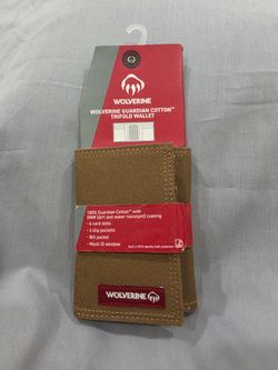 New Men's Wolverine Trifold WALLET