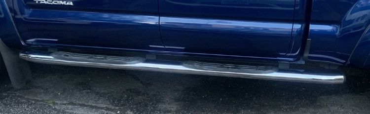 Toyota Tacoma chrome Running Boards